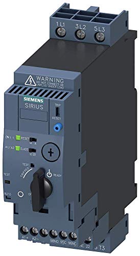 Combinación de arrancador compacto Siemens para motor de inducción con bobina de 24V