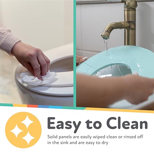 image for Nuby Folding Potty Seat and Bag - Toddler Travel Essential - Travel To