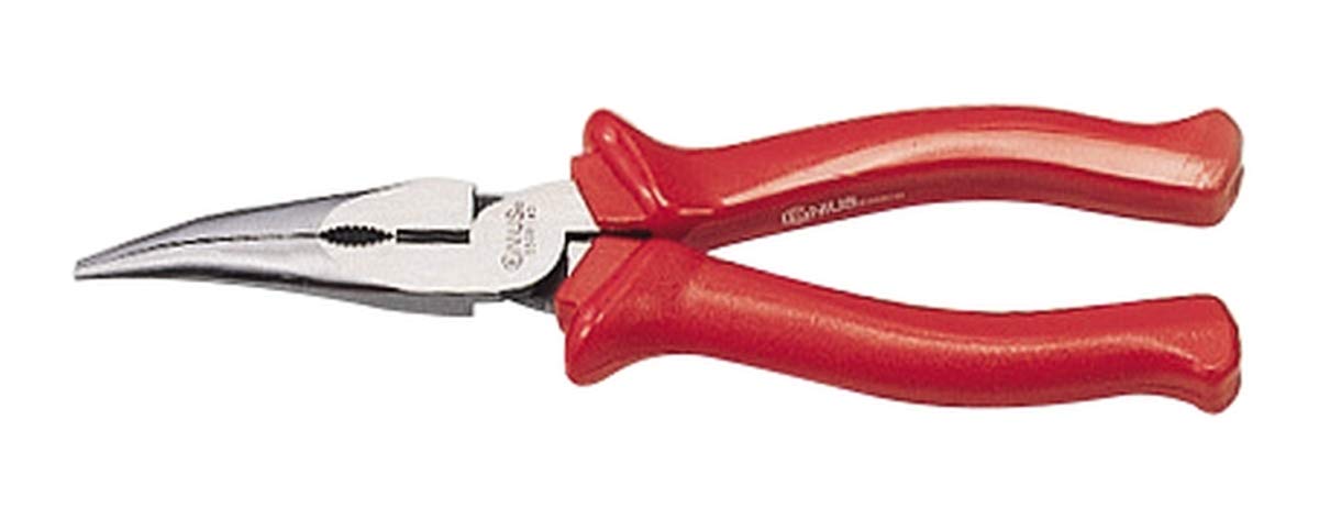 Genius Tools 550814D Bent Nose Pliers 8"L