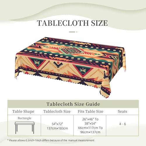 Nappe imperméable rectangulaire résistante huile et lavable en machine - 6