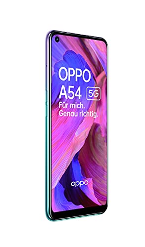 OPPO A54 5G 16,5 cm (6.5") Double SIM ColorOS 11.1 USB Type-C 4 Go 64 Go 5000 mAh Violet