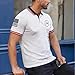 KUFORES Mens1776 USA Flag Golf Polo Shirts Short Sleeve Patriotic T-Shirt 4th July Independence Day Summer Fashion Casual Loose Tops Quick Dry Tees Athletic Muscle Shirts White M
