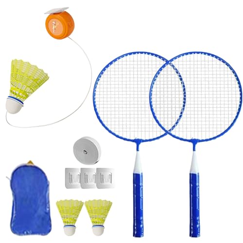 Volant de badminton à rebond automatique portable, matériel de sport et fitness maison