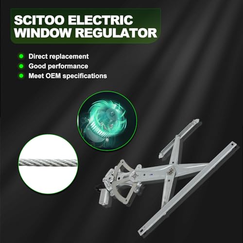 Image of SCITOO Power Window Regulator w /Motor for Toyota 4Runner 2003-2009