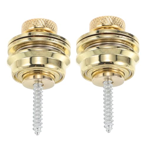 OFFSCH Secure Guitar Strap Lock Button Set Guitar Strap Locks Buckles Accessories