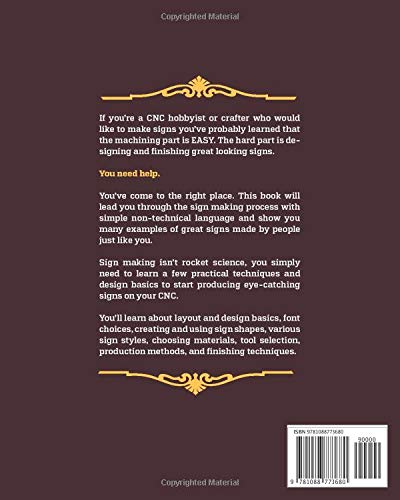 Guide to CNC Sign Making: Layout & design, production methods, and finishing techniques [Paperback]