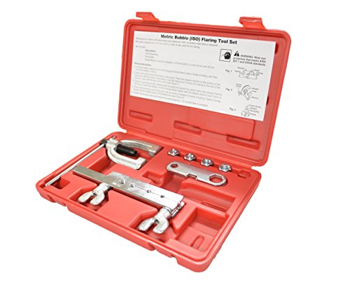 EZ Travel Collection Automotive Brake Line Flaring Tool Set (ISO or Bubble Style)