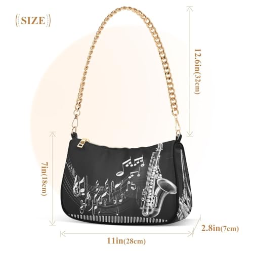 Tote Bag Hobo Shoulder Bag for Women Ladies Mini Clutch Purse with Zipper Closure3