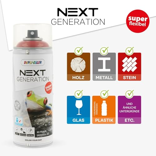 DUPLI-COLOR NEXT RAL 3002 karminrot glänzend 400 ml - Sprühfarbe – Ansicht 5