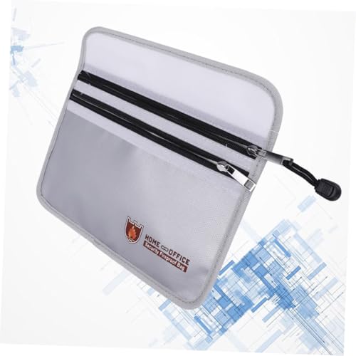 Sacoche à dossiers ignifugée grosse capacité pour protection documents importante - 7