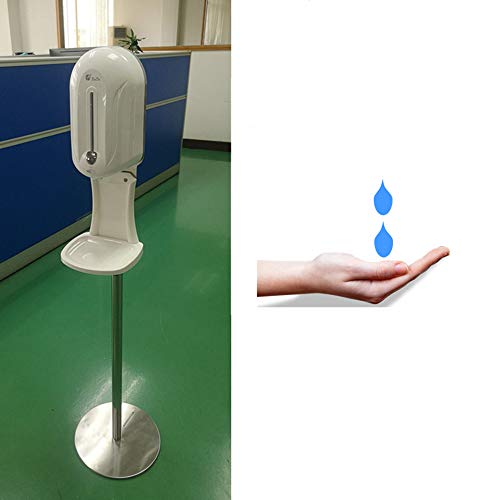 Preisvergleich Produktbild Farzeo Stehende Induktions Handdesinfizierer / 1100Ml, Automatische Berührungslosen Seifenspender Sprayer, in Schulen, Büros Und Öffentlichen Gemeinden