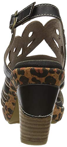 LAURA VITA Ficnalo 01, Sandali Punta Aperta Donna