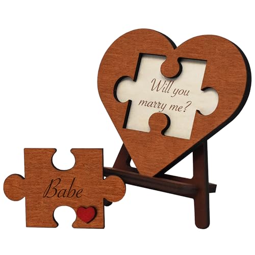 Will You Marry Me Puzzle - Engraved Wedding Proposal Ideas
