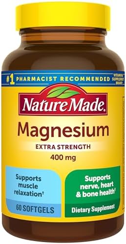 Nature Made High Potency Magnesium 400 Mg, 60-Count - Tablet