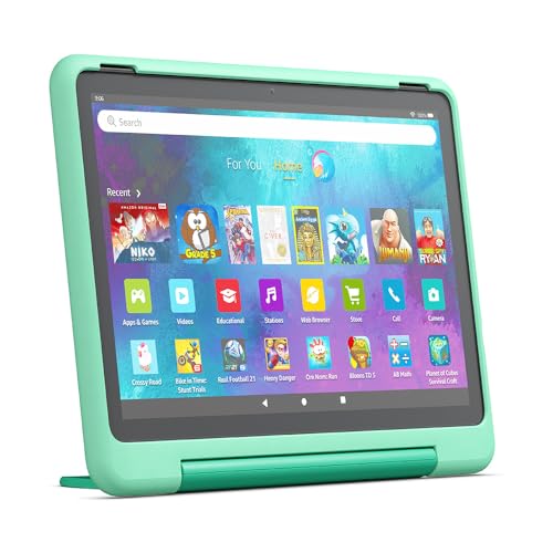 Amazon Kid-Friendly Case for Fire HD 10 tablet (Only compatible with 13th generation tablet, 2023 release) - Mint - image 2