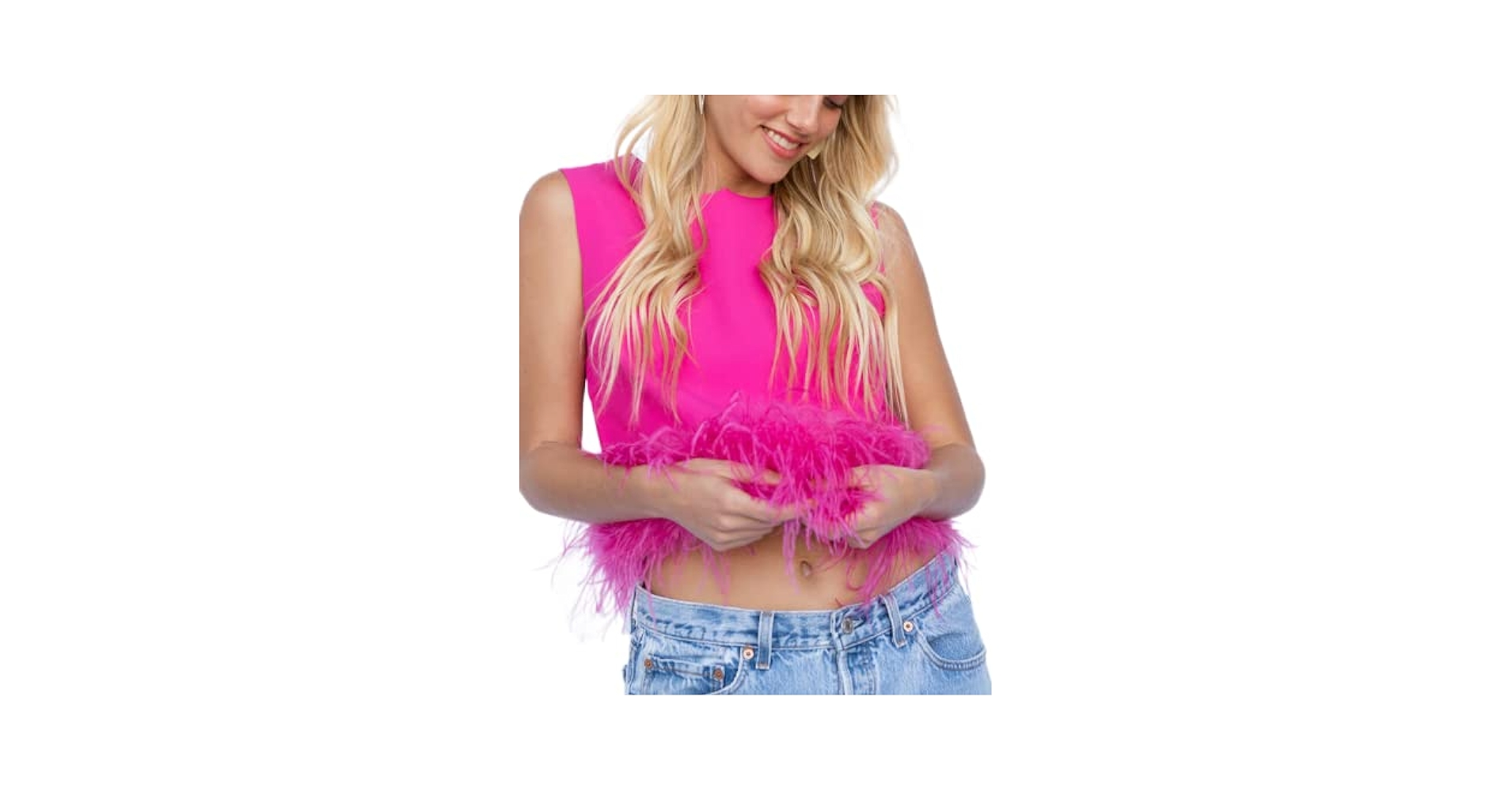 トップス efu FEATHER SLEEVELESS TOP FEATHER SLEEVELESS TOP | efu(エフ)official通販サイト – efu