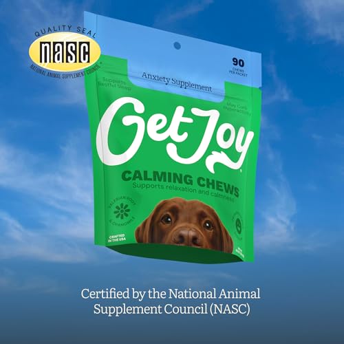 Calming Chews Anxiety Supplement for Dogs, Vet Recommended Soft Daily Relaxation & Stress Relief Support with Valerian Root & Chamomile, Made in USA - 90 Count - Image 7