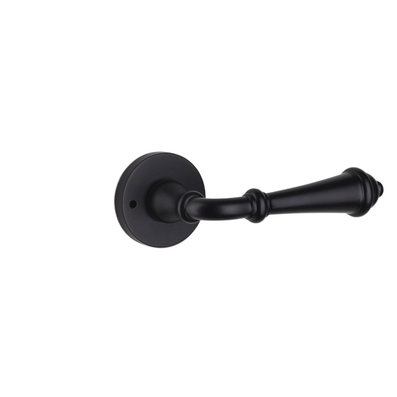 NYRXRYTCA American Golden Door Lock Light Luxury Simple Nordic Interior Bedroom Door Lock Wooden Door Handle Silent Magnetic Split Lock(Black Bathroom Lock)