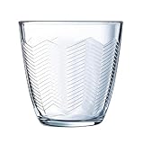 Luminarc Concepto Chevron Set 6 Vasos Altos Vidrio 31cl Transparente