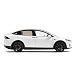 Tesla Diecast (White, Model X)