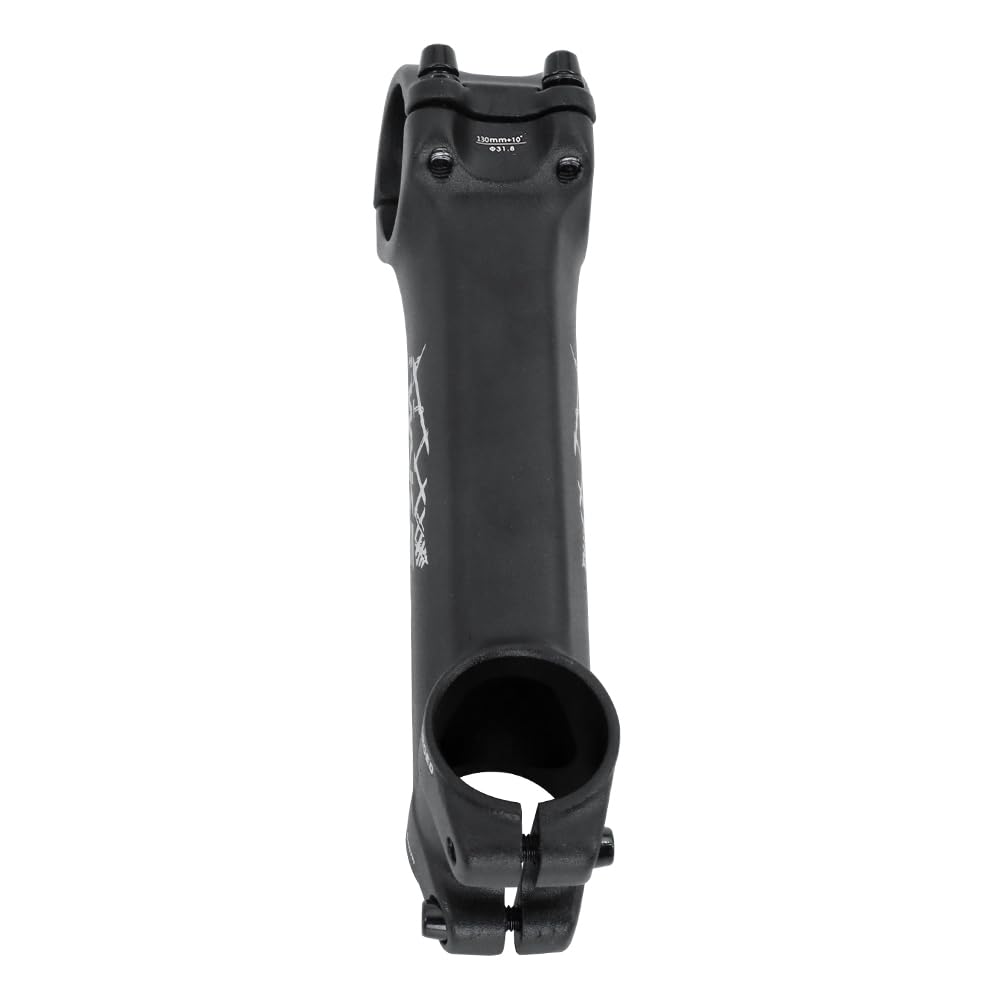 CYSKY Potence VTT 10 Degrés 31,8 60/70/80/90/100/110/120/130mm Potence Velo Tige de Guidon de vélo de Montagne pour vélo, vélo de Route, VTT, BMX, Cyclisme