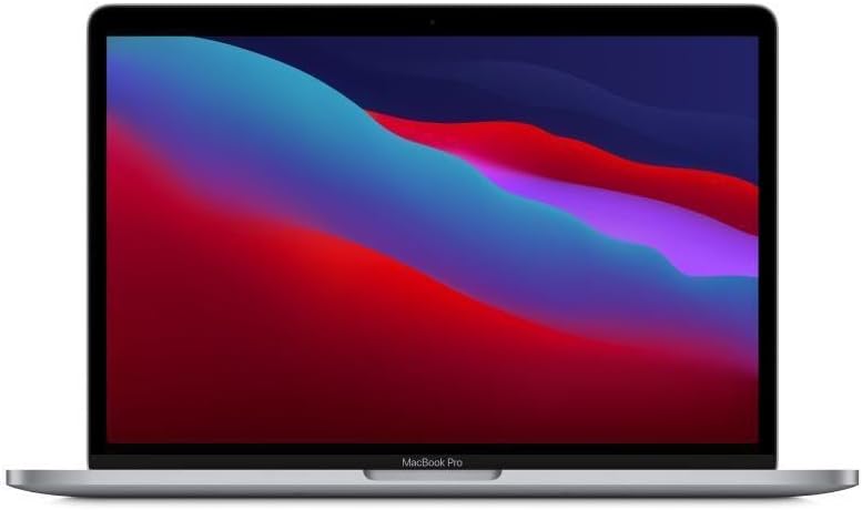 Apple MacBook Pro, 2020 with M1 Touch Bar Chip, 8 Core CPU, 10 Core GPU (13-Inch, 8GB RAM, 512GB SSD Memory) QWERTY Italian Space Grey (Refurbished)