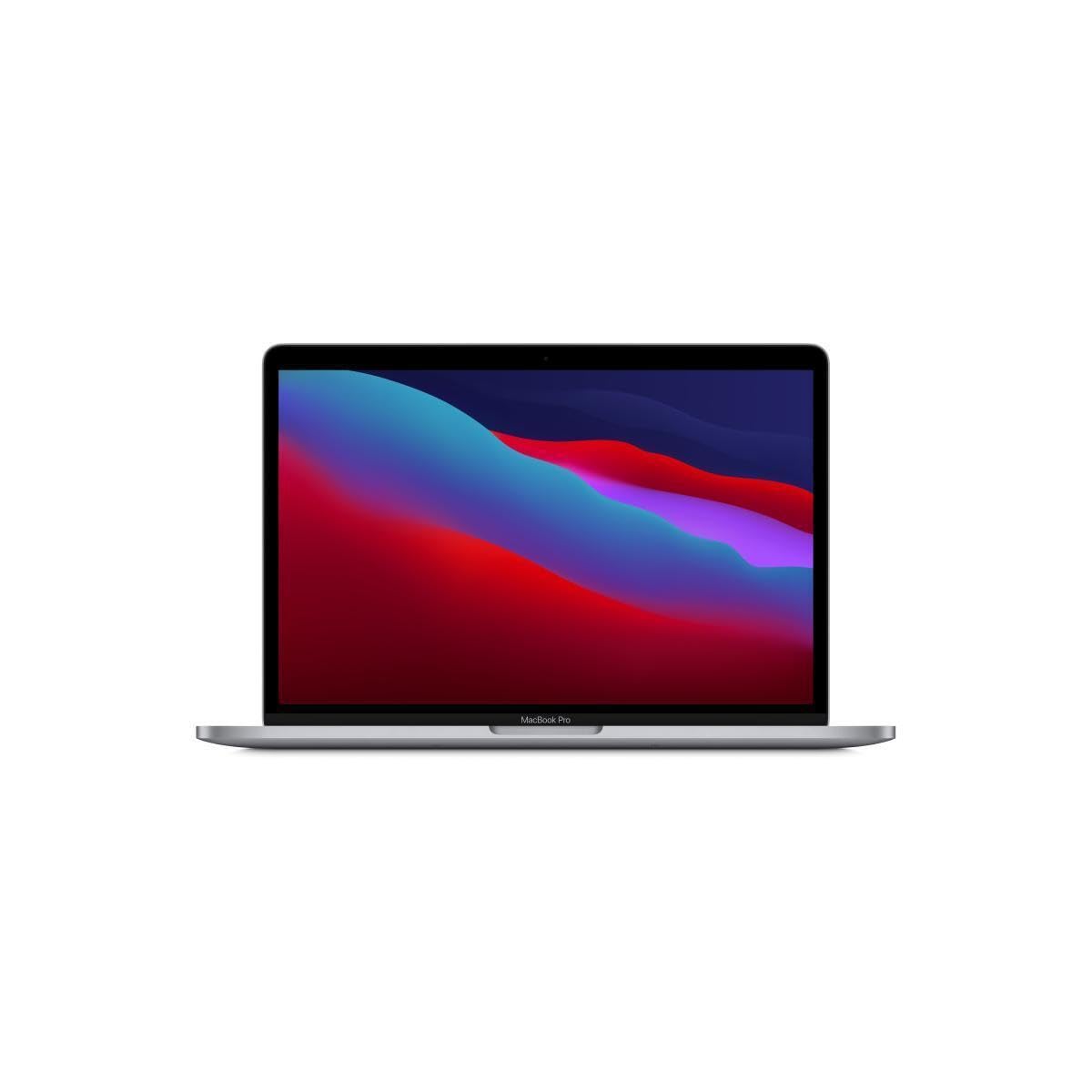 Apple MacBook Pro, 2020 mit M1 Chip & Touch Bar (13-Zoll, 8GB RAM, 1TB SSD-Speicher) QWERTZ Deutsch Space Grau (Refurbished)