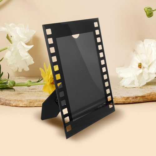 BESPORTBLE Vintage Filmstreifen Bilderrahmen Stehend 6 Zoll Retro-Fotorahmen FüR Hochzeit Baby Abschluss Kreative Schreibtischdeko Fotohalter