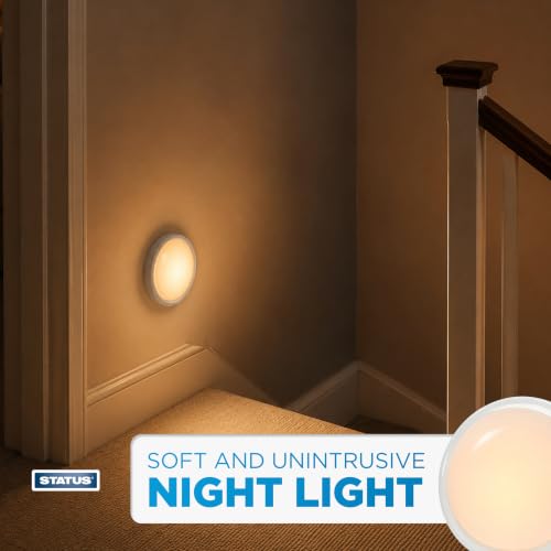 Luz de empuje STATUS LED adhesiva circular en pack de dos unidades modelo SPOL4 5