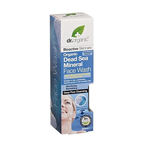 Dr Organic Dead Sea Mineral Face Wash Beauty & Personal Care