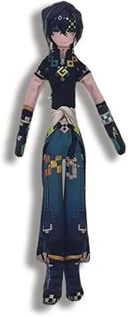 YLQANONG HuTao Pillow Figure Game Cartoon Nahida/Klee/Lumine/Yoimiya/Kaedehara Kazuha Twistable PillowsCute Anime Figures 11IN