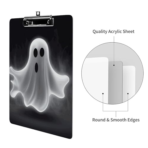 Porte-bloc durable en acrylique de qualité supérieure avec trous A4