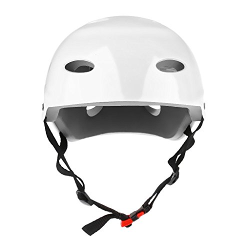 SGerste acqua sport kayak canoe skate casco – 3 taglie disponibili: bambini, giovani, adulti – tutte le misure a scelta bianco, L