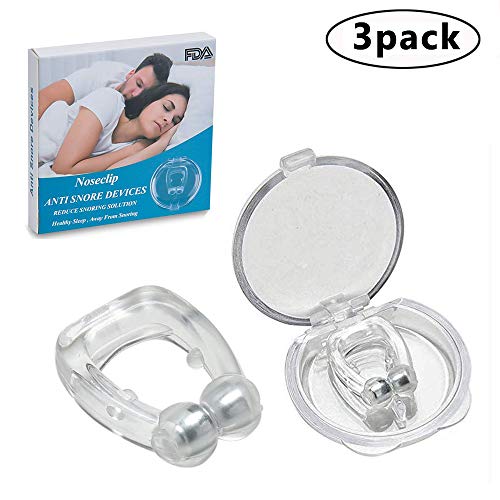 Anti snoring Devices Solution clipple Silicone Magnetic Anti Snore Transparent Silicone Stop Snoring Silicone Magnetic Anti Snore Clip Snore Stopper Nose Clip Stop