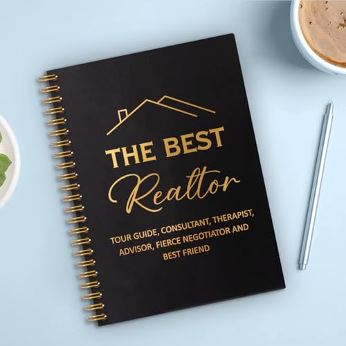 The Best Realtor Spiral Notebook Inspirational Thank You Gifts - Image 4