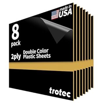 color laser engraving on plastic