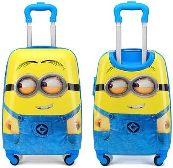Carrito para niños con Dibujo Animado, Maleta de Viaje Estudiante de 19  Pulgadas para Hombres y Mujeres, Minion, Talla : Amazon.es: Equipaje