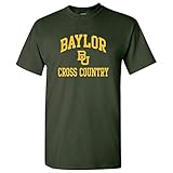 AS1118 - Baylor Bears Arch Logo Cross Country T-Shirt - Small - Forest