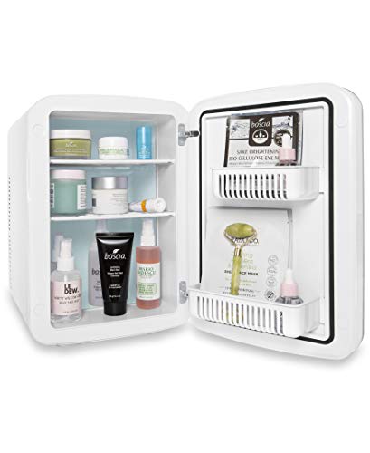 Cooluli V15LE2W Vibe Mini Fridge For Bedroom - With Cool Front Magnetic Whiteboard - 15L Portable Small Refrigerator For Travel, Car & Office Desk thumb #2