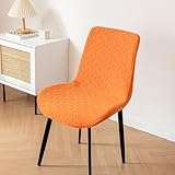 TAILLE UNIVERSELLE : La taille de notre housse de chaise de salle à manger est universelle. Veuillez mesurer si votre chaise peut l'utiliser avant d'acheter afin d'éviter que des erreurs de taille la rendent inutilisable. De plus, notre housse de chaise de salle à manger peut être installée en seulement une minute : il suffit de couvrir la chaise depuis le dossier jusqu'à l'assise et de faire de légers ajustements pour un meilleur ajustement.