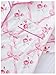 Verdusa Women's 2 Piece Floral Bow Pajama Set Short Sleeve Button Down Shirt and Shorts Set Pink Medium