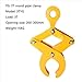 Heavy-duty Steel, Easy-to-move, Effective Industrial Tool, Clamp-type Spreader Round Steel Clamp(1T)