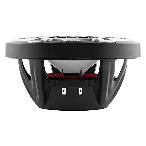 Ds18 Hydro Nxl-8M/Bk - High End Mesh Grill Coaxial Speaker Pair - 2-Way Car Speaker With Integrated Rgb Lights - 375 Watt Car Audio System - Water Resistant Speakers - 8 Inches, Black #TOP6