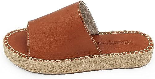Sandale compensée Bonateks Femme bronze 40 EU chaussure été ouverte confortable