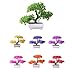 Talent Star Artificial Bonsai Tree Juniper Faux Plants Indoor Small Fake Plants Decor with Pots for Home Table Office Desk Bathroom Shelf Bedroom Living Room Farmhouse Decorations Wedding Tabletop Gr