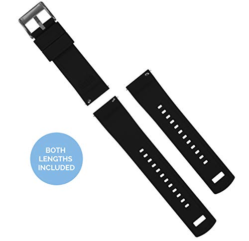 Image of BARTON Elite Silicone Watch Bands - Gold Buckle Quick Release