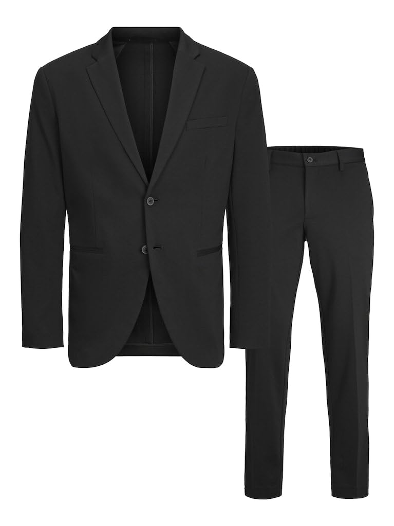 Jack & Jones Jjejaxon Jersey Suit Noos Jnr Tuta Da Ragazzo, Navy Scuro, 152-image