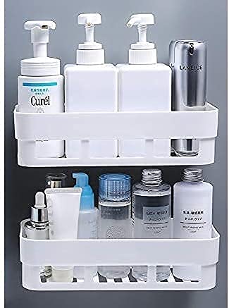 Kiaani krupa Plastic Multipurpose Wall Mount Bathroom Shelf and Rack for Home and Kitchen. Adhesive Sticker Support Without Drilling (Bathroom Shelf) (B09RH8SN7M) Amazon Price History, Amazon Price Tracker