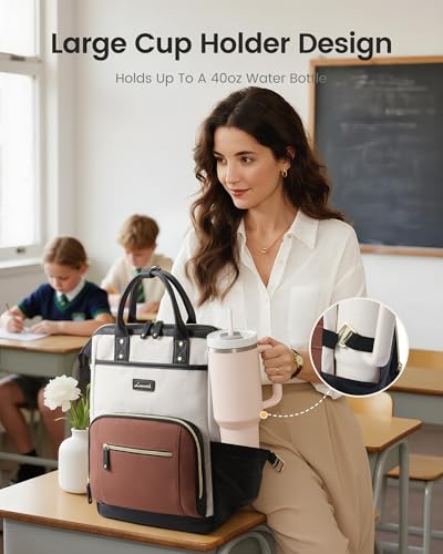 Morrales para portátil LOVEVOOK para mujer 17 pulgadas miniatura 2