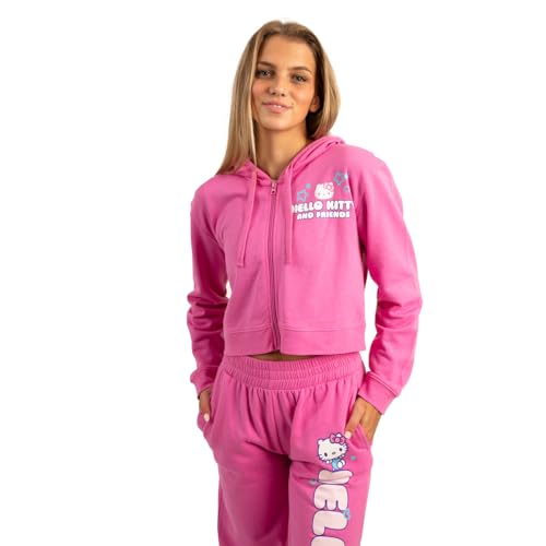 Hello Kitty Adult Zip Up Hoodie and Jogger Set2